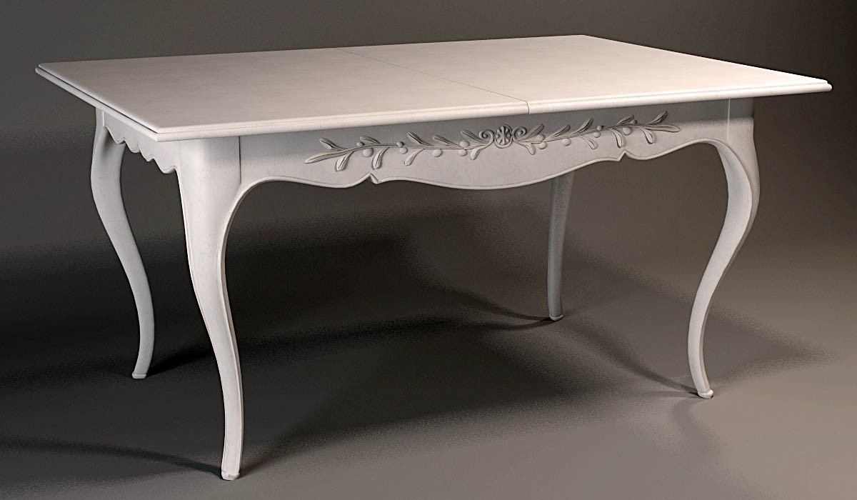 Table in 3d max vray image