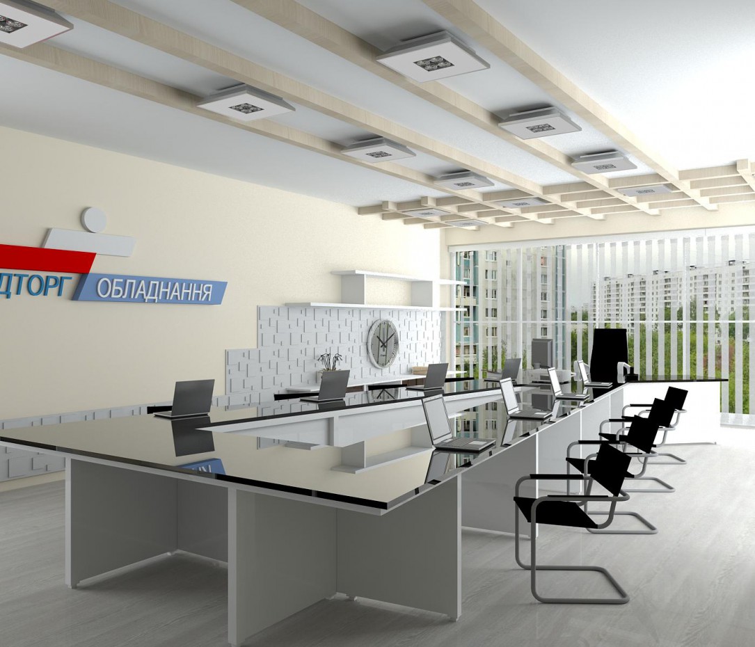 कार्यालय + मीटिंग रूम 3d max vray में प्रस्तुत छवि