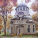 imagen de la iglesia en 3d max vray