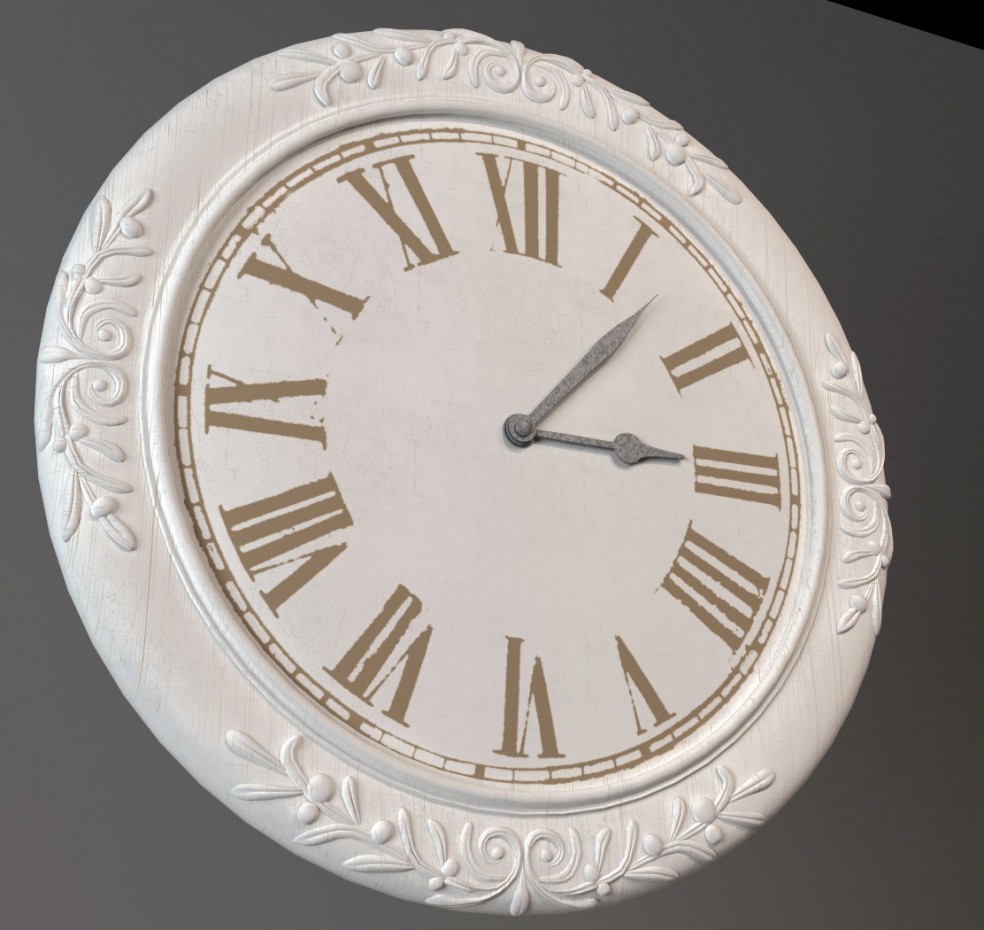 Watch in 3d max vray image