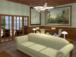Classical living room