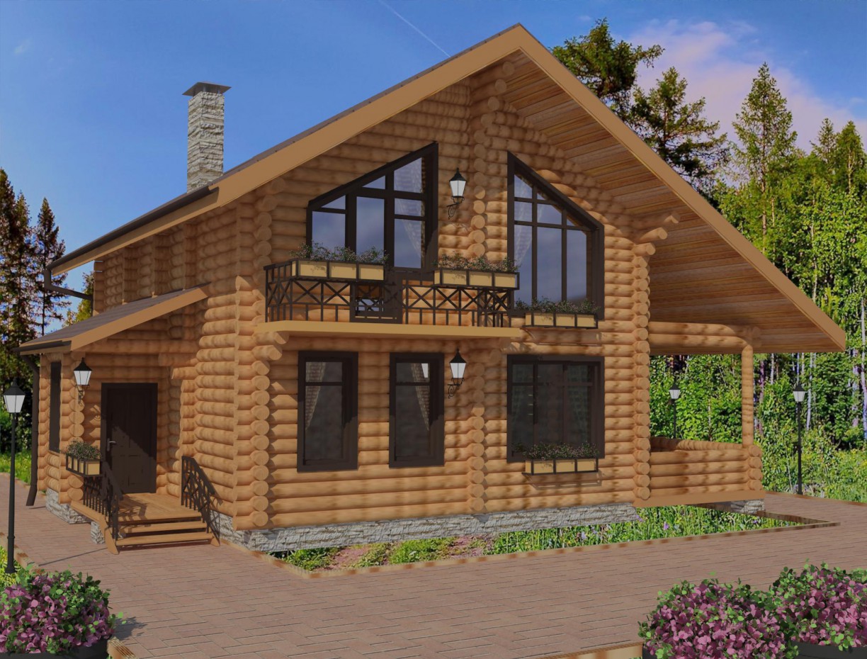 Vacation home in 3d max vray 3.0 image
