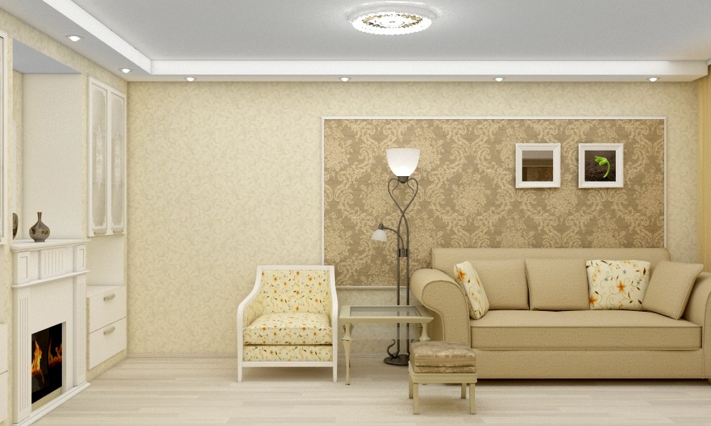 imagen de Pequeña sala de estar en 3d max vray