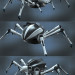 Робот-павук в Maya vray зображення