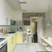 Small kitchen in 3d max corona render image