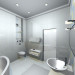 ванна у варіантах (3) в 3d max mental ray зображення
