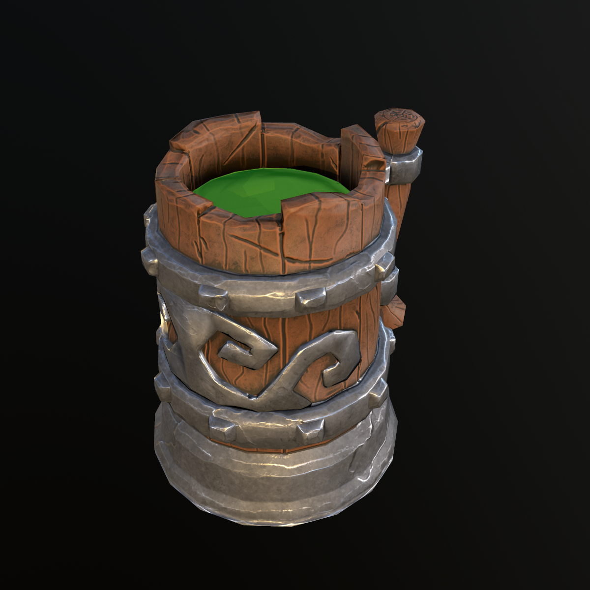 stylized jug in 3d max Other image