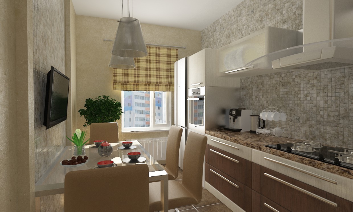 Moderne Küche in 3d max vray 2.0 Bild