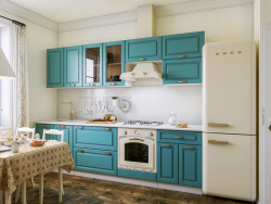 Kitchen in the style of "Provence"