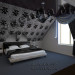 Room at second level in 3d max vray image
