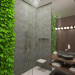 Maison d’hôtes de style écologique dans 3d max vray image