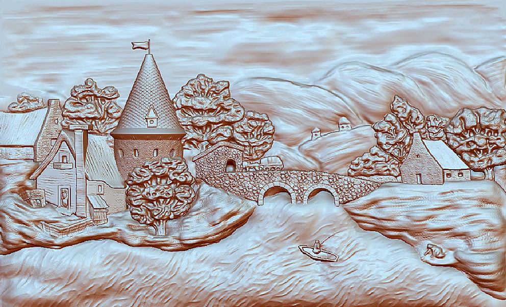 zbrush bas relief from photo