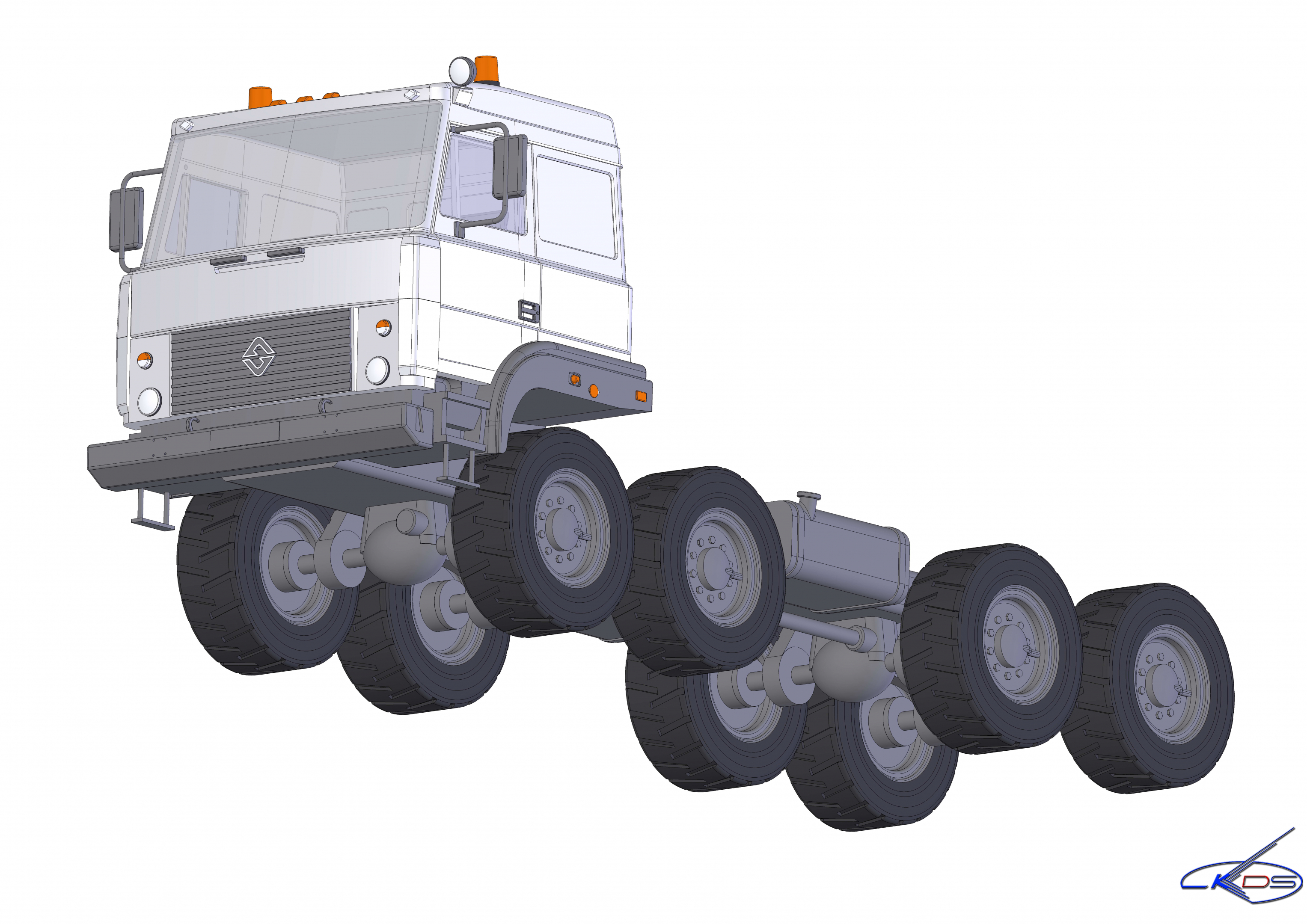 Ural 5323 in SolidWorks Other immagine