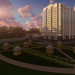 Проект 16 - этажного многоквартирного дома в Blender Other изображение