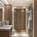 imagen de El baño en el albergue en 3d max vray