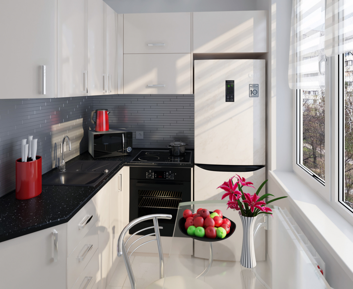 Кухня в 3d max corona render зображення