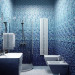 2 variants bathrooms. in 3d max vray image