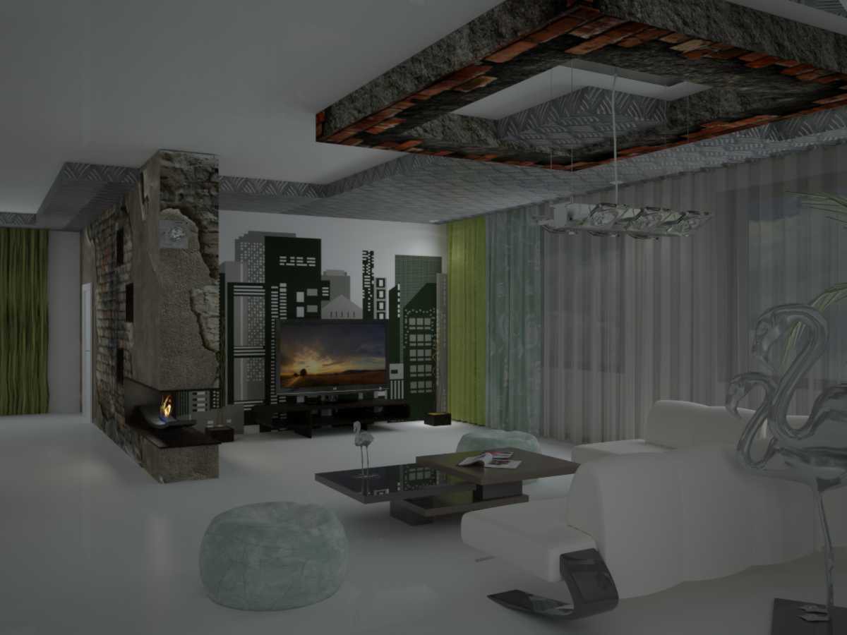 Drawing room in 3d max vray immagine