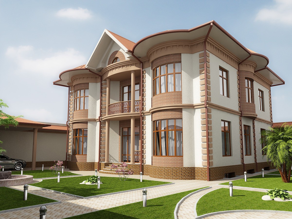 FASAD in 3d max vray image