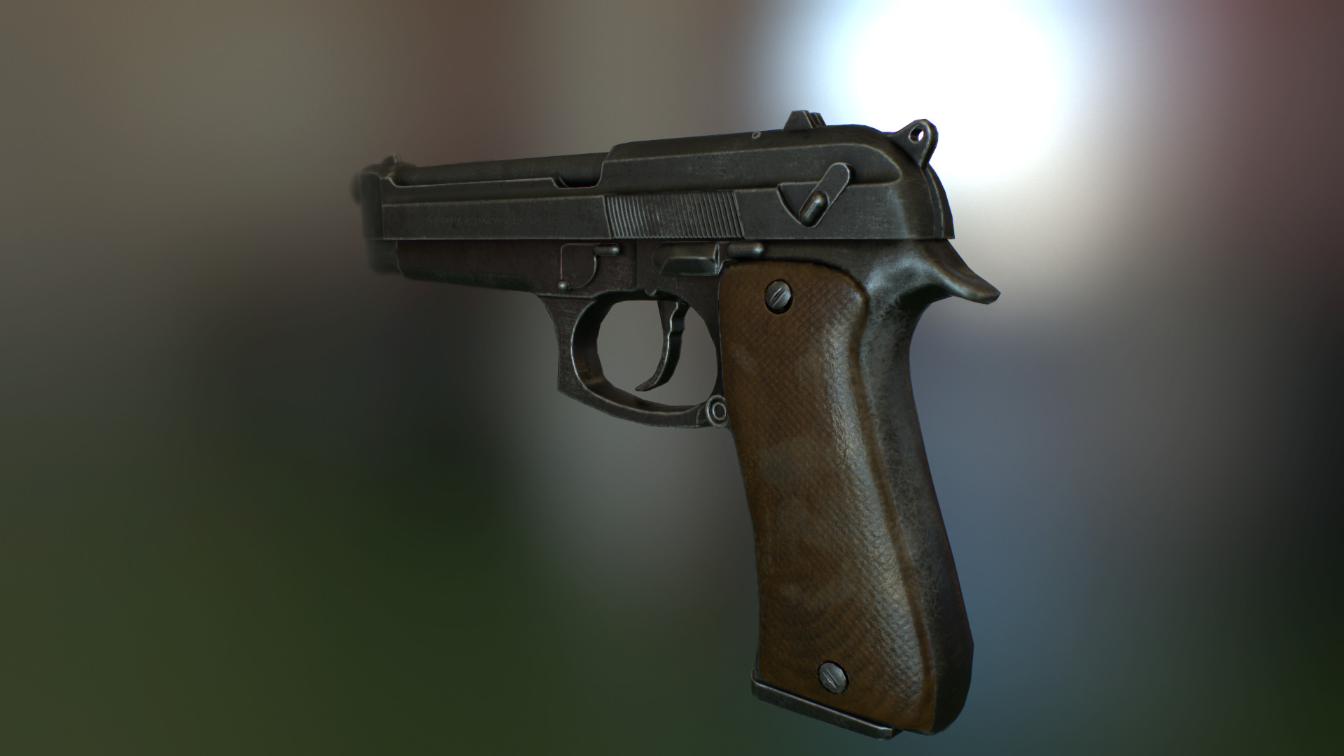 Beretta in 3d max Other image