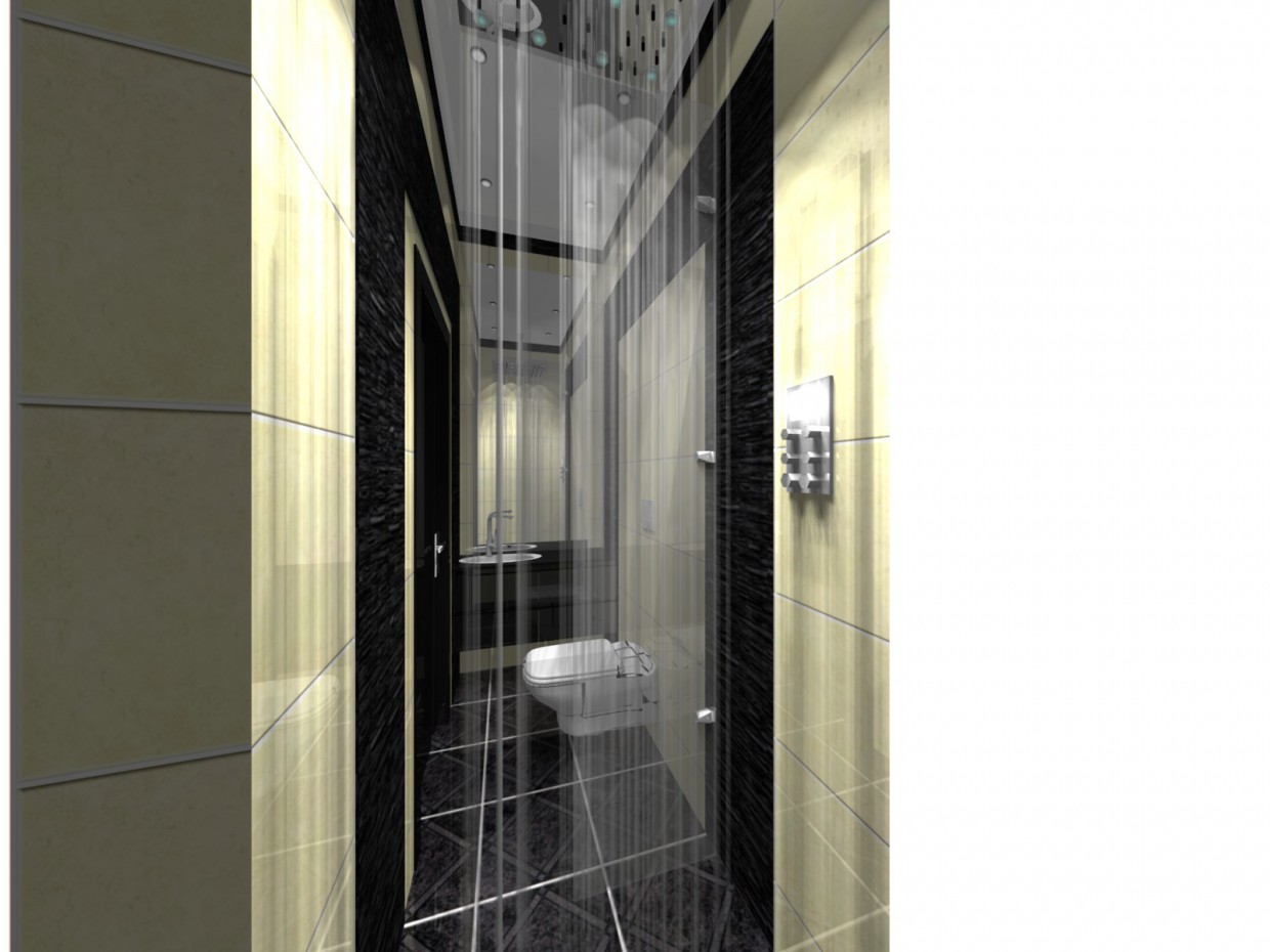 imagen de Hotel wc en 3d max vray