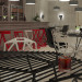 Cafe in modern style. in 3d max vray image