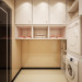 Utility room in 3d max vray image