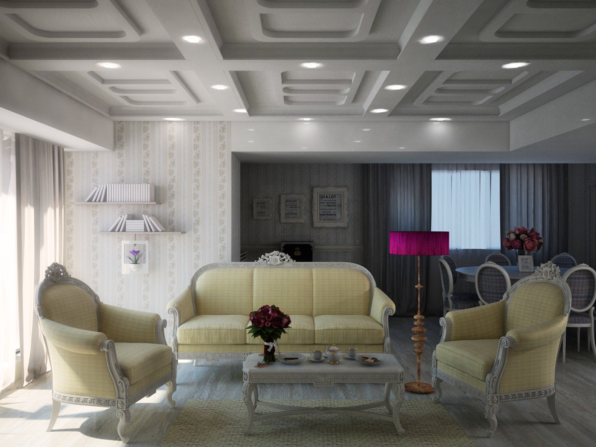 Vivere in 3d max vray immagine