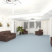Airport Vip lounge in 3d max mental ray image
