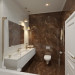 Salle de bain dans 3d max corona render image