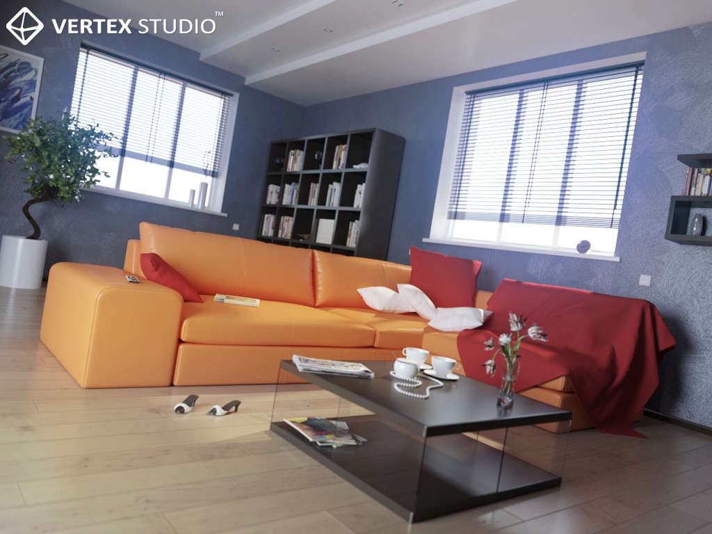 Lonely Room in 3d max Other resim