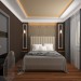 Art Deco tarzında yatak odası