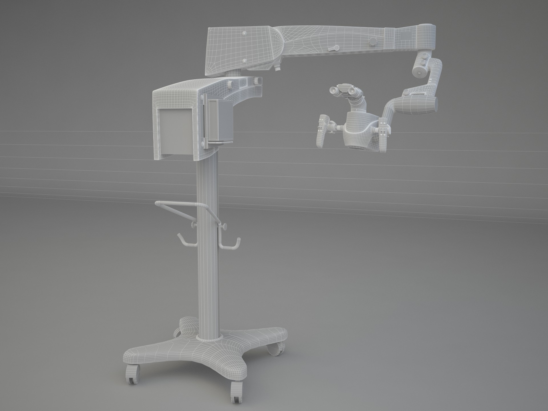 microscope dentaire dans 3d max vray 2.5 image