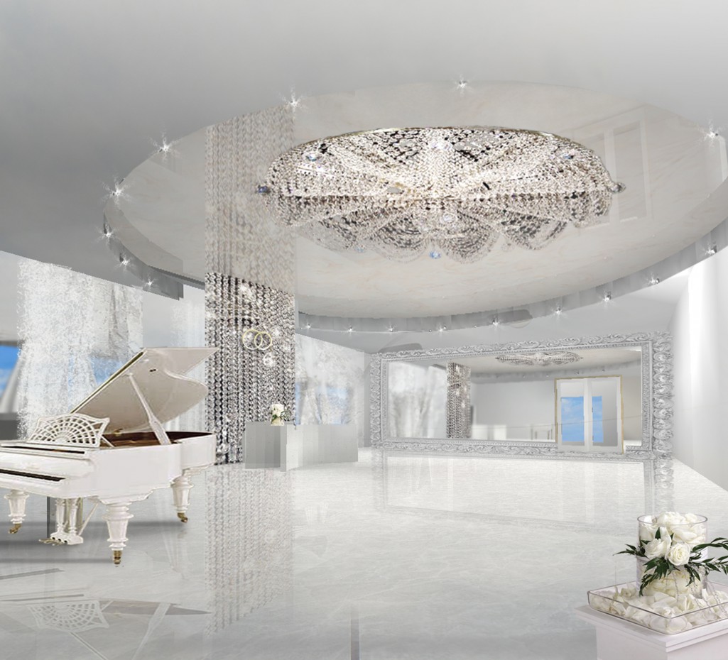 Wedding place in 3d max vray image