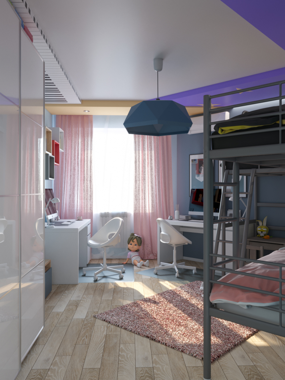 Age of IKEA in 3d max corona render image
