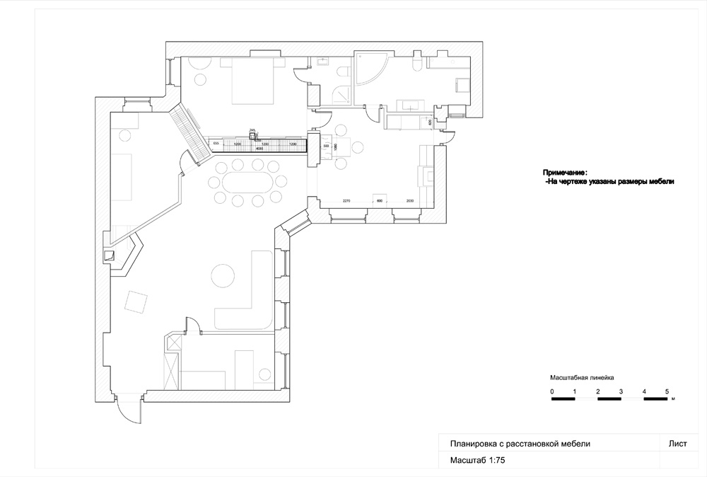 Реконструкція квартири в Пітері на Фонтанці в 3d max corona render зображення