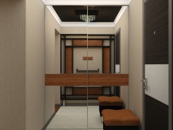 The design of the hall in the new building