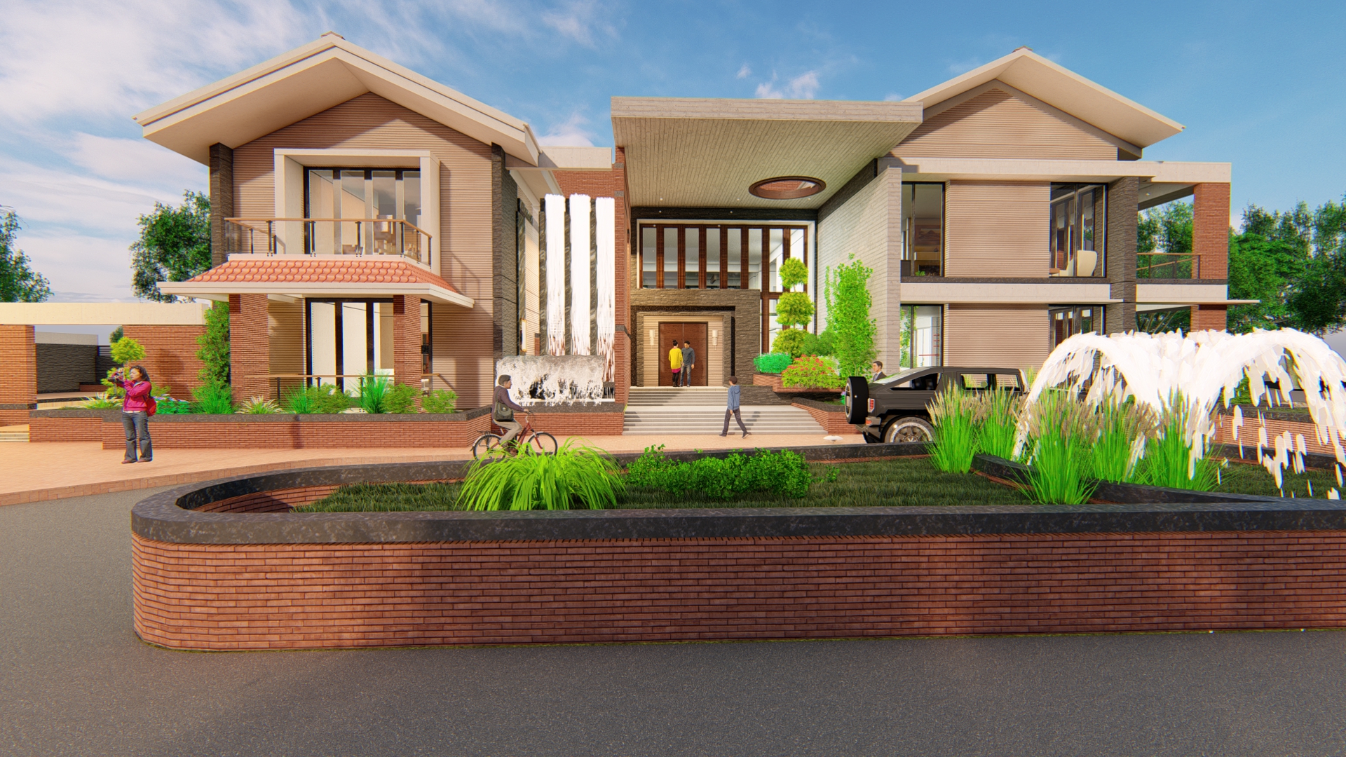 MD RESIDENCE in 3d max Other Bild