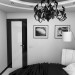 Dormitorio en blanco y negro