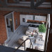 Візуалізація квартири стиль ЛОФТ в 3d max corona render зображення