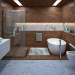 imagen de cuarto de baño en 3d max vray 2.0