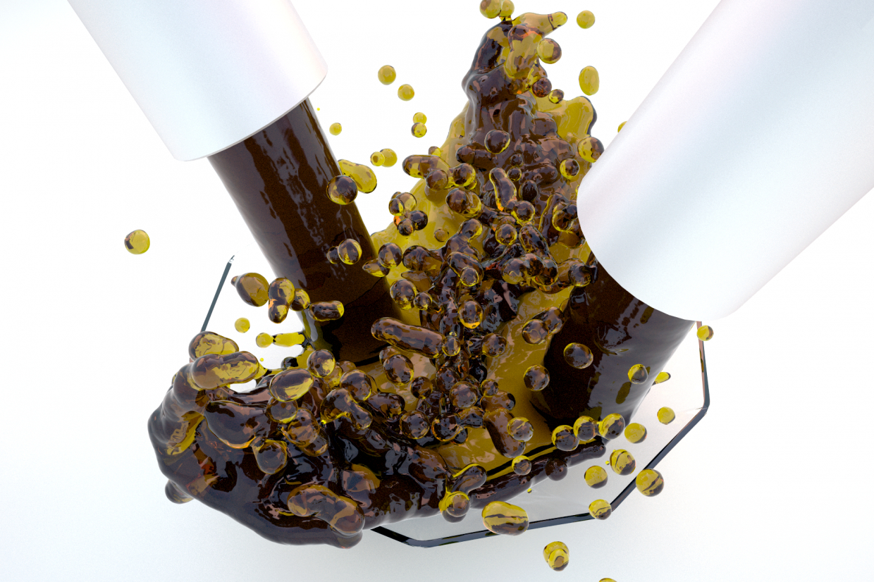 जाम कॉफी रंग 3d max vray 3.0 में प्रस्तुत छवि