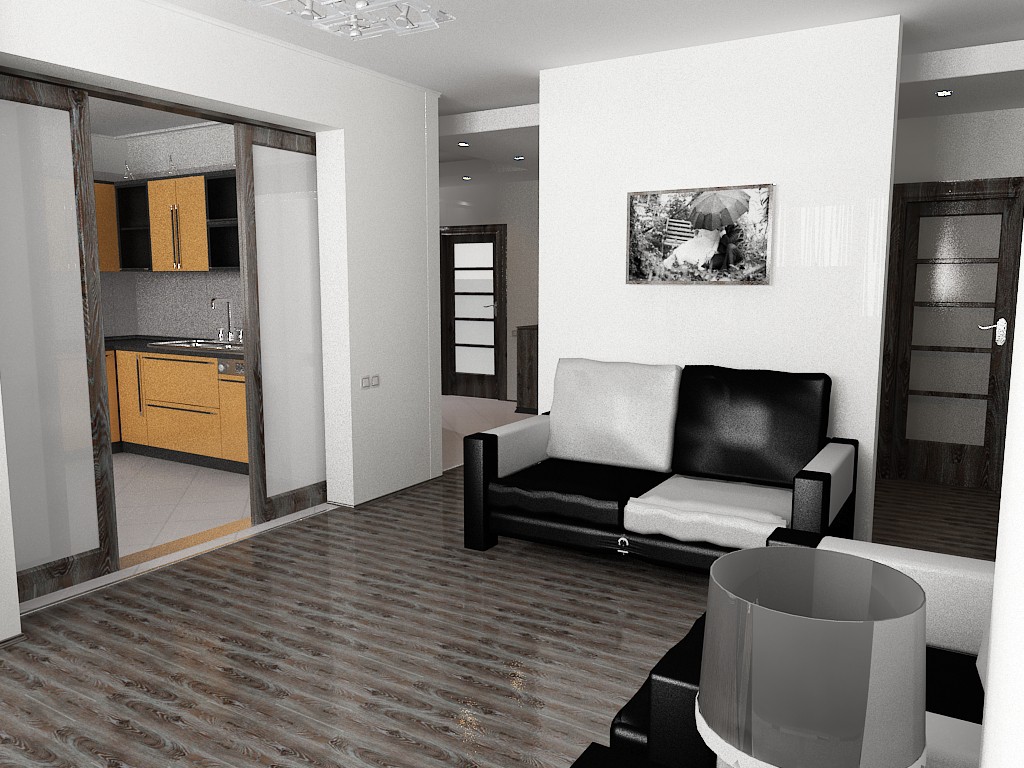Appartments in 3d max vray resim