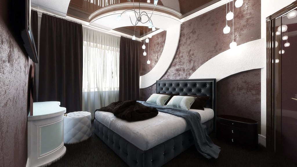 Yatak odası in Blender cycles render resim