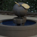 Fontaine «Pomme» dans 3d max vray image