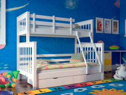 Children's 2-story bed