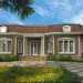 Facade of a private home (variants) in 3d max vray image