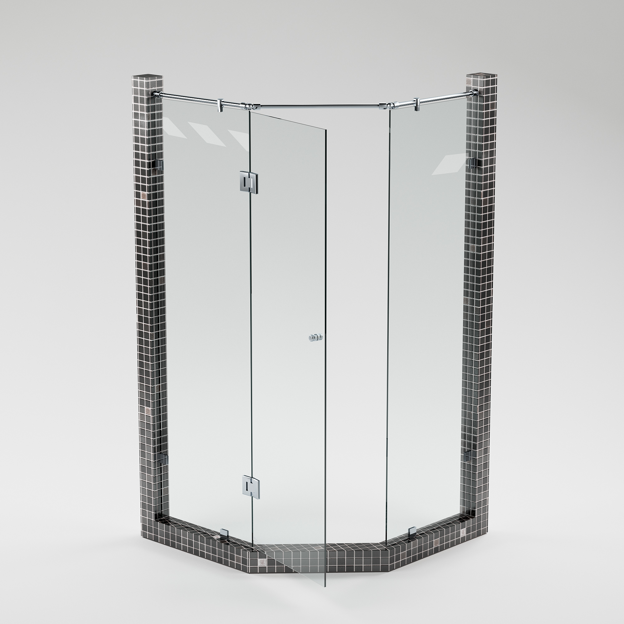 Articles made of glass in 3d max vray 3.0 image