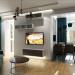 Projeto de design de interiores para um apartamento de um quarto em Kiev em 3d max vray 1.5 imagem