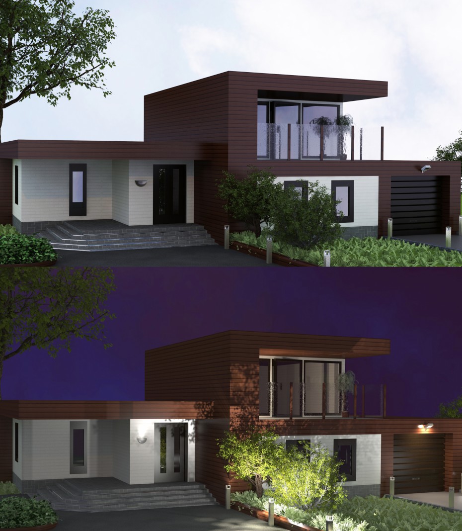 Haus by_TRS in 3d max vray 2.5 Bild